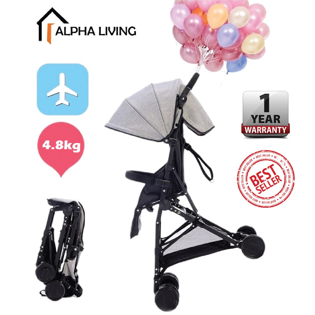 Louis Le Petit Lightweight One Hand Stroller BAY0046 Shopee Malaysia