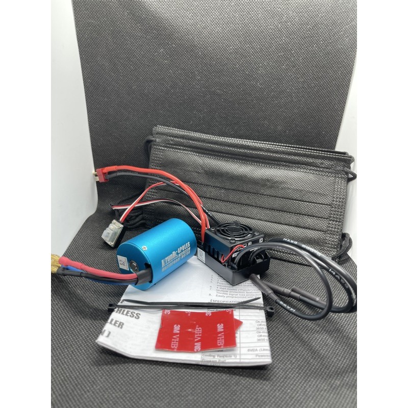 [FREE 5 PCS MASKS!] Hobbywing WP-10BL60-RTR 60a brushless waterproof ...