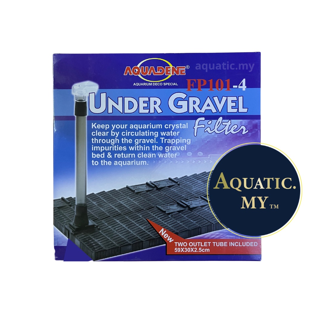 Aquadene Undergravel Filter FP101 4 For 2ft Aquarium Shopee Malaysia