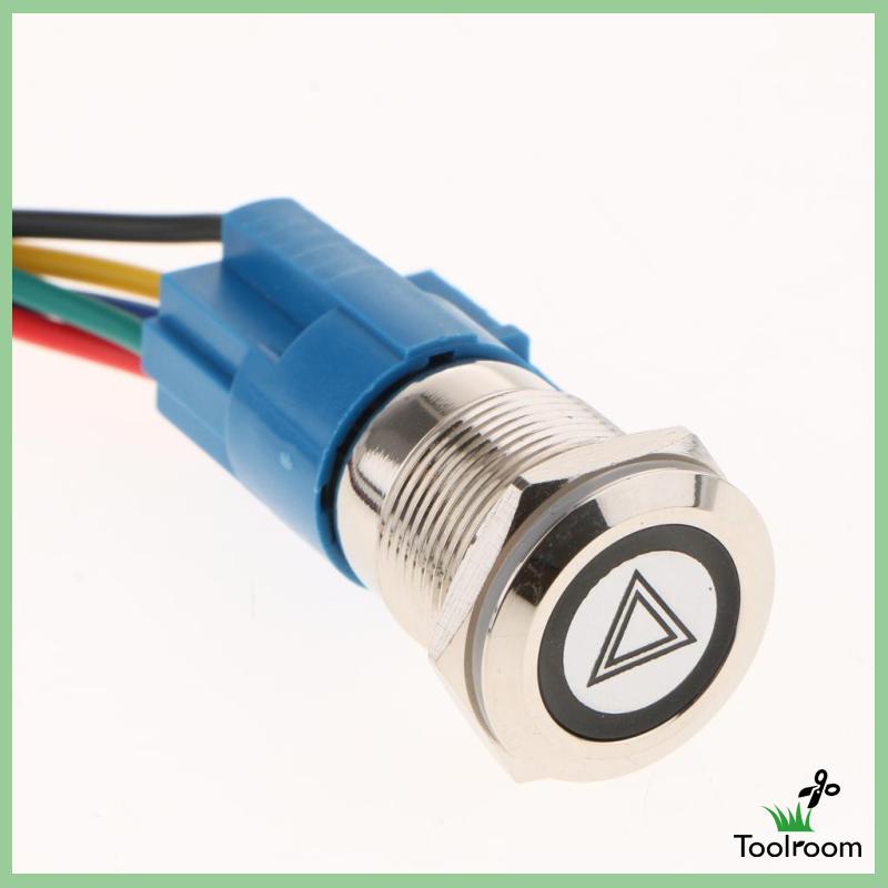 19mm CAR Emergency Hazard Push Button ON/OFF | Shopee Malaysia