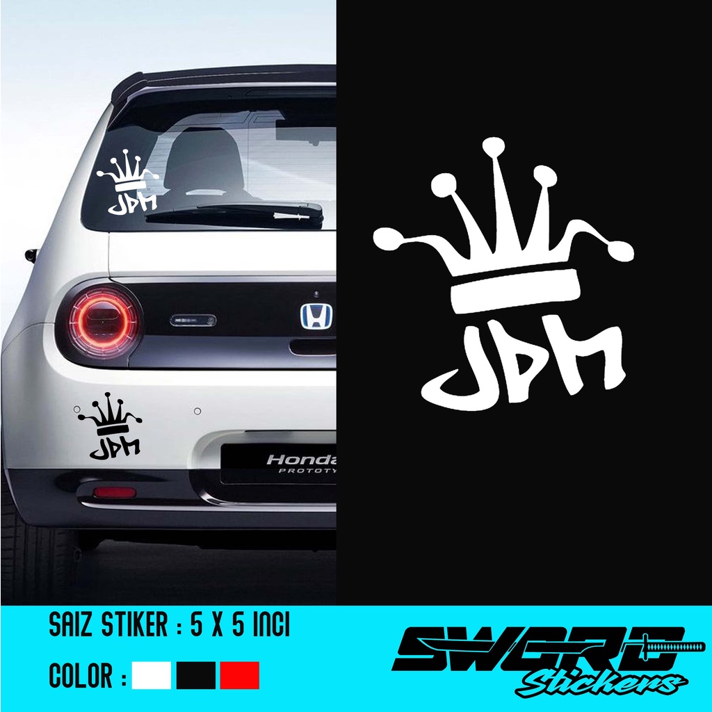 STIKER JDM / STICKER JDM / STIKER KERETA / STIKER POTONG | Shopee Malaysia
