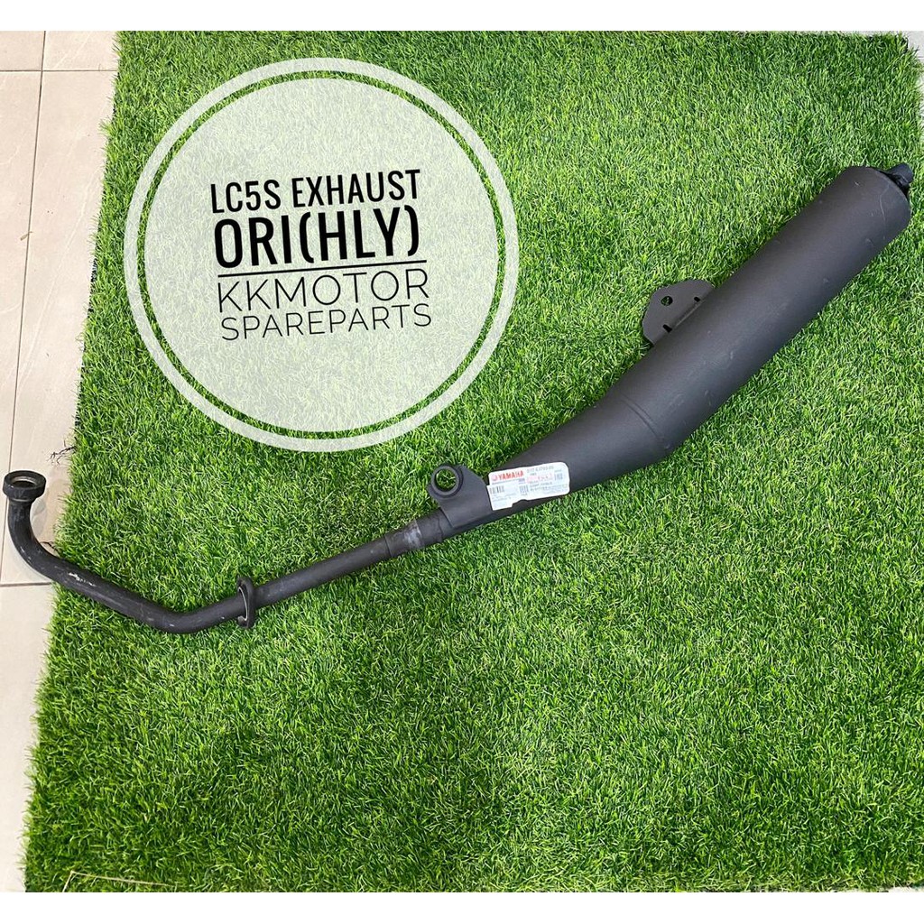 EXHAUST PIPE YAMAHA LC135 5S HANDCLUTCH 55C EXHAUST PIPE ORIGINAL