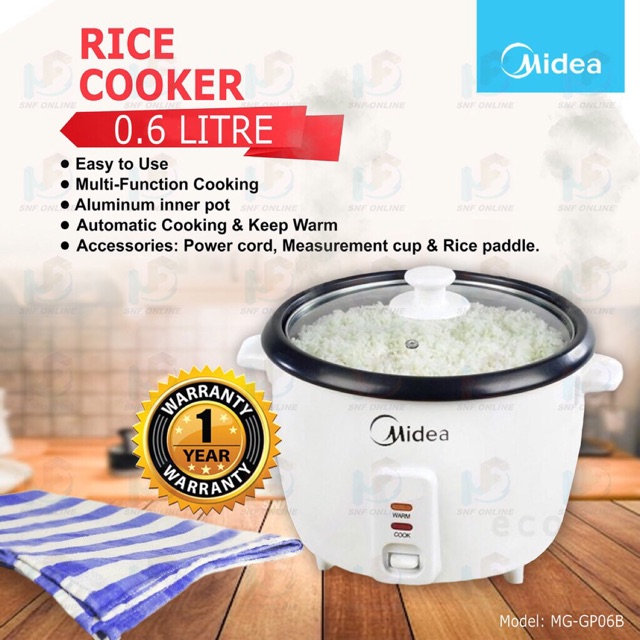 Shopee Malaysia on X: This mini rice cooker from Midea is too