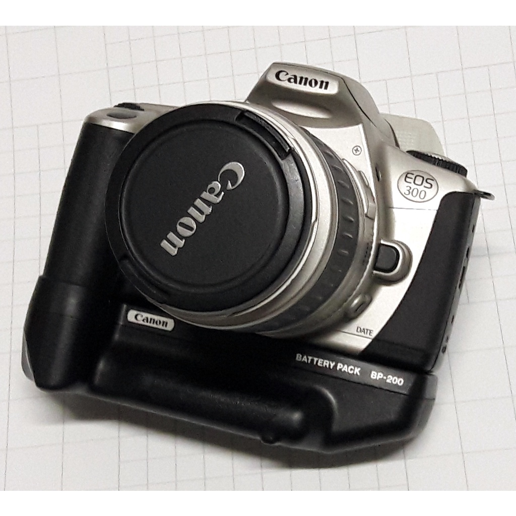 Canon EOS 300 Film Camera Body with Battery Pack 【Used】 Shopee Malaysia