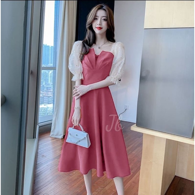 Kaina SHOP DRESS FELITA Trendy DRESS Women s DRESS Dress Korean DRESS Shopee Malaysia