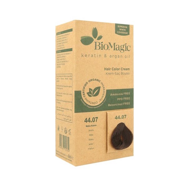 BIOMAGIC Hair Color Cream - Mocha (44.07) | Shopee Malaysia