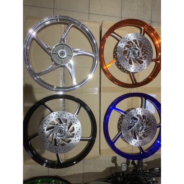 KZR Kozi X5 CNC Sport Rim Y15ZR Y16ZR 160/160 RS150 RSX 160/185 Viral ...
