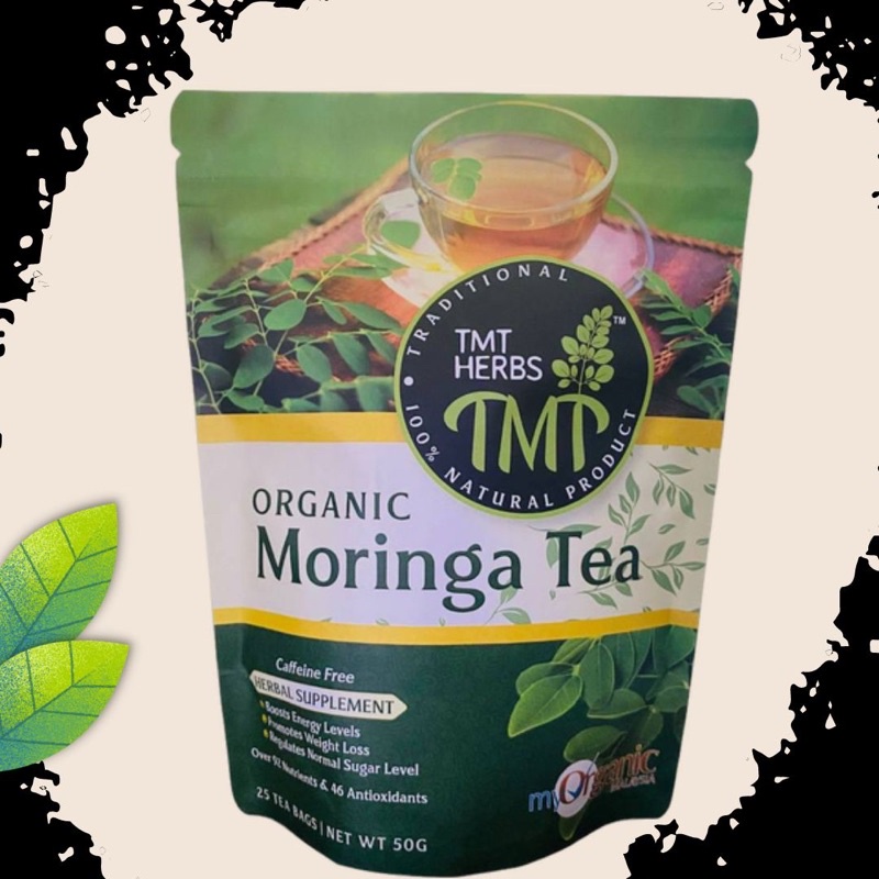 TMT | Teh Moringa Organik (100% Daun) | Shopee Malaysia