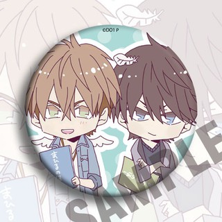 Gyugyutto Can Badge Dakaretai Otoko No.1 ni Odosareteimasu. Good Night Ver.  Junta Azumaya & Takato Saijo (Yes/No Pillow) (Anime Toy) - HobbySearch  Anime Goods Store