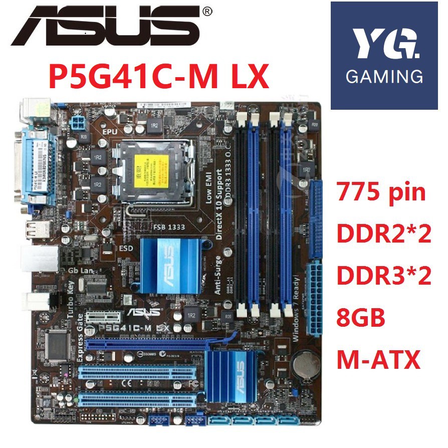 Asus clearance motherboard g41