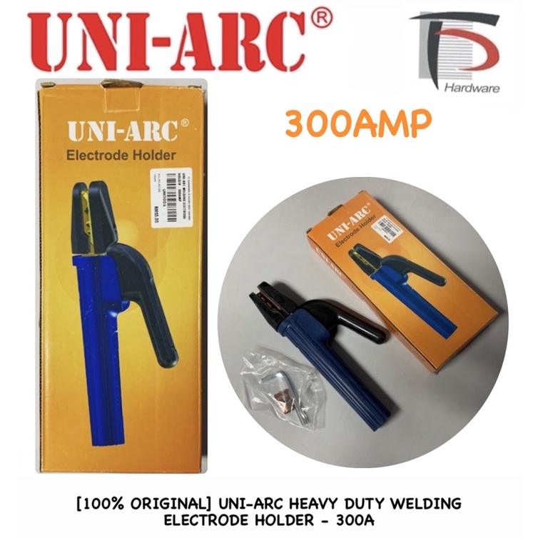 [100 ORIGINAL] UNIARC HEAVY DUTY WELDING ELECTRODE HOLDER 300A