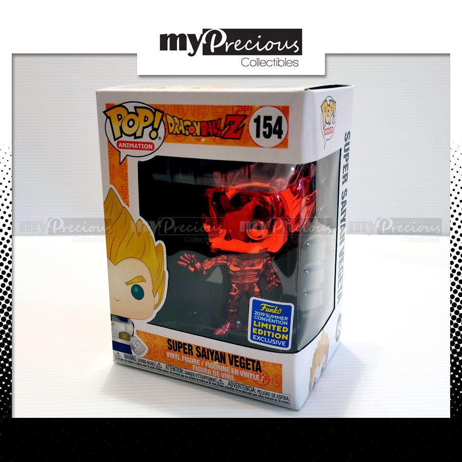 Vegeta red hot sale chrome pop