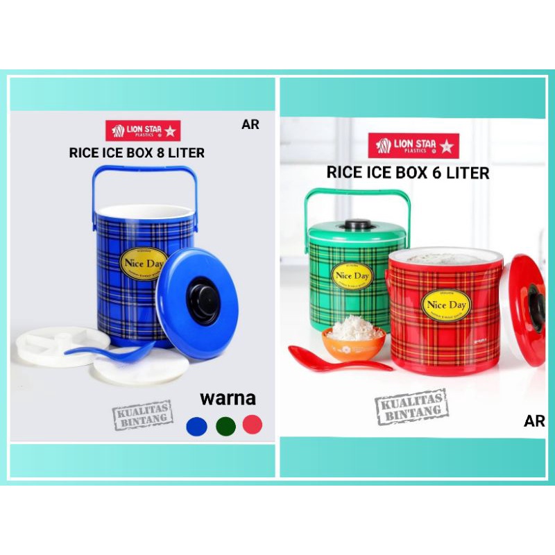 TERMOS Thermos RICE/RICE ICE BUCKET/RICE BOX 6 And 8 