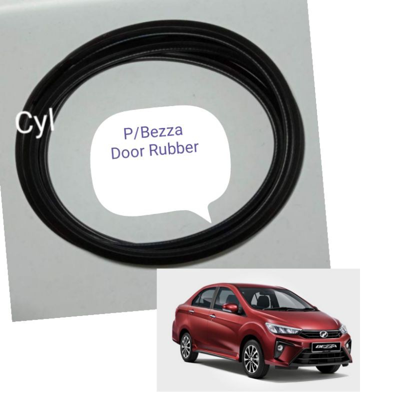 Original Perodua Bezza Front Door Rubber(Left/Right) | Shopee Malaysia