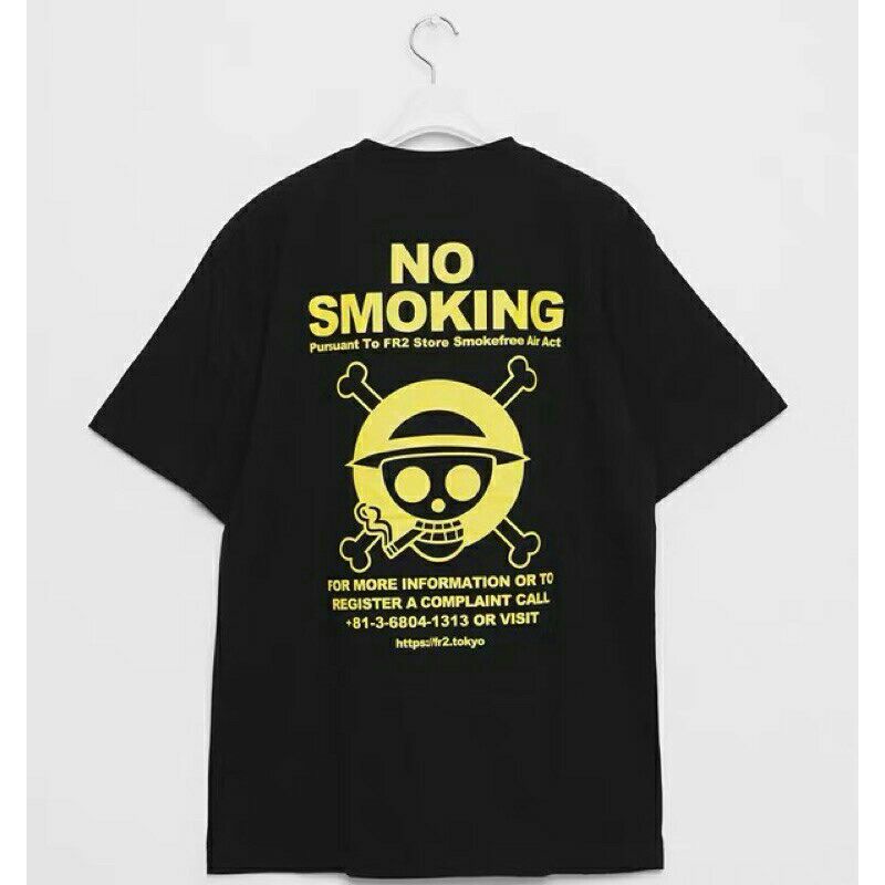 FR2 JAPAN / Fxxking rabbits X One Piece smoking kills tee/ t-shirt