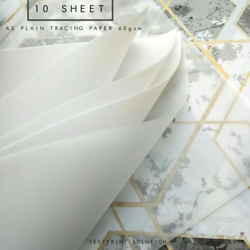 WRAPPING/ TRACING PAPER/VELLUM PAPER Shopee Malaysia
