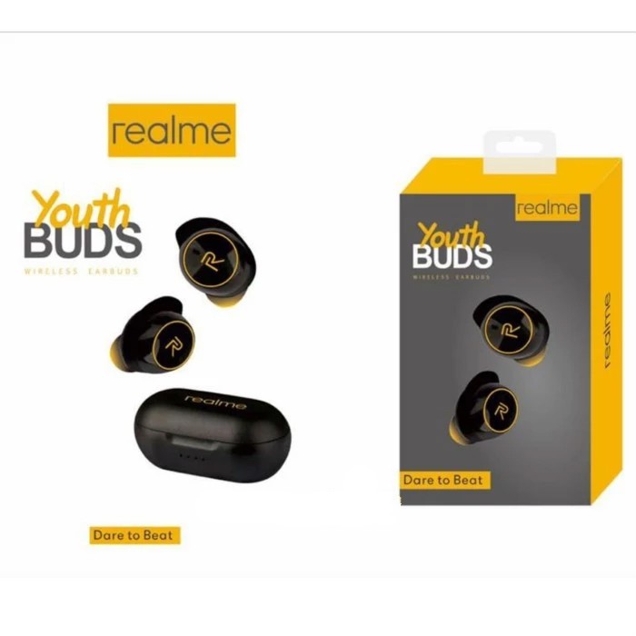 OPPO Realme Youth Buds Dare To Beat Pure Bass Sound Wireless