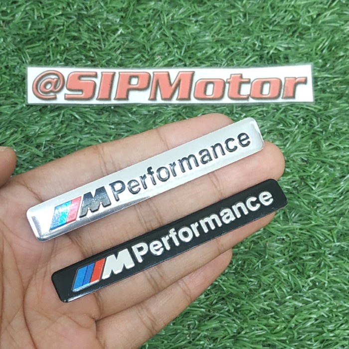 M PERFORMANCE Emblem Car Sticker Logo Decal BMW Badge | Shopee Malaysia