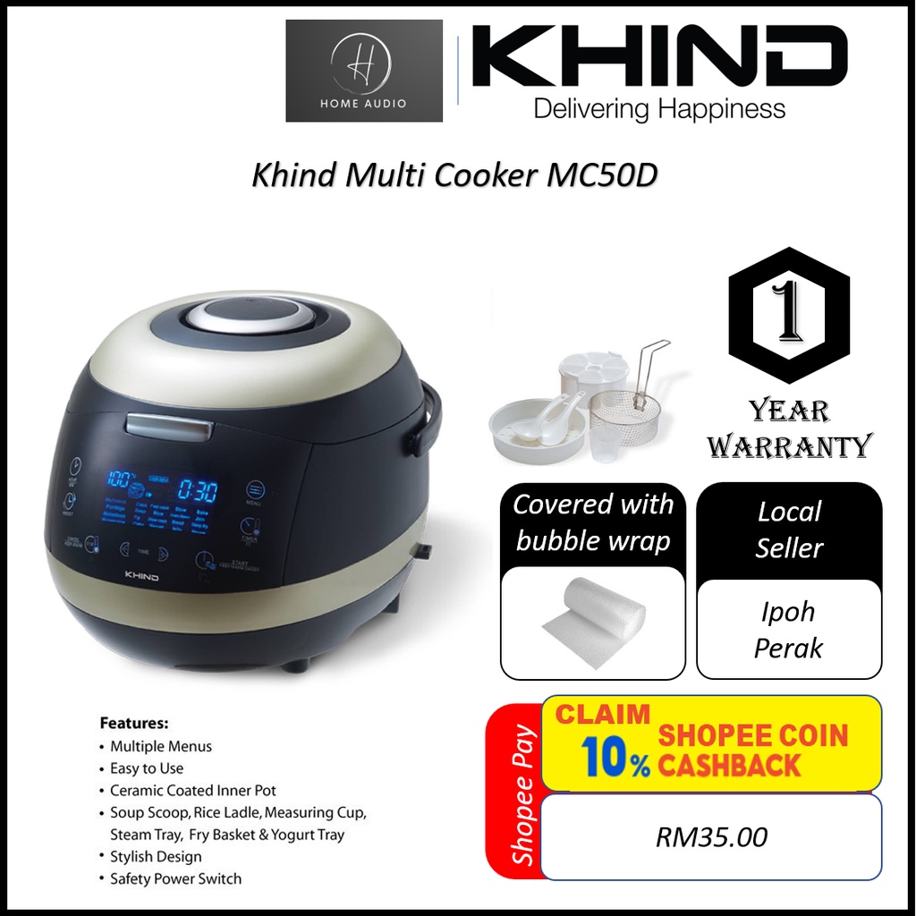 Khind Multi Cooker MC50D Shopee Malaysia