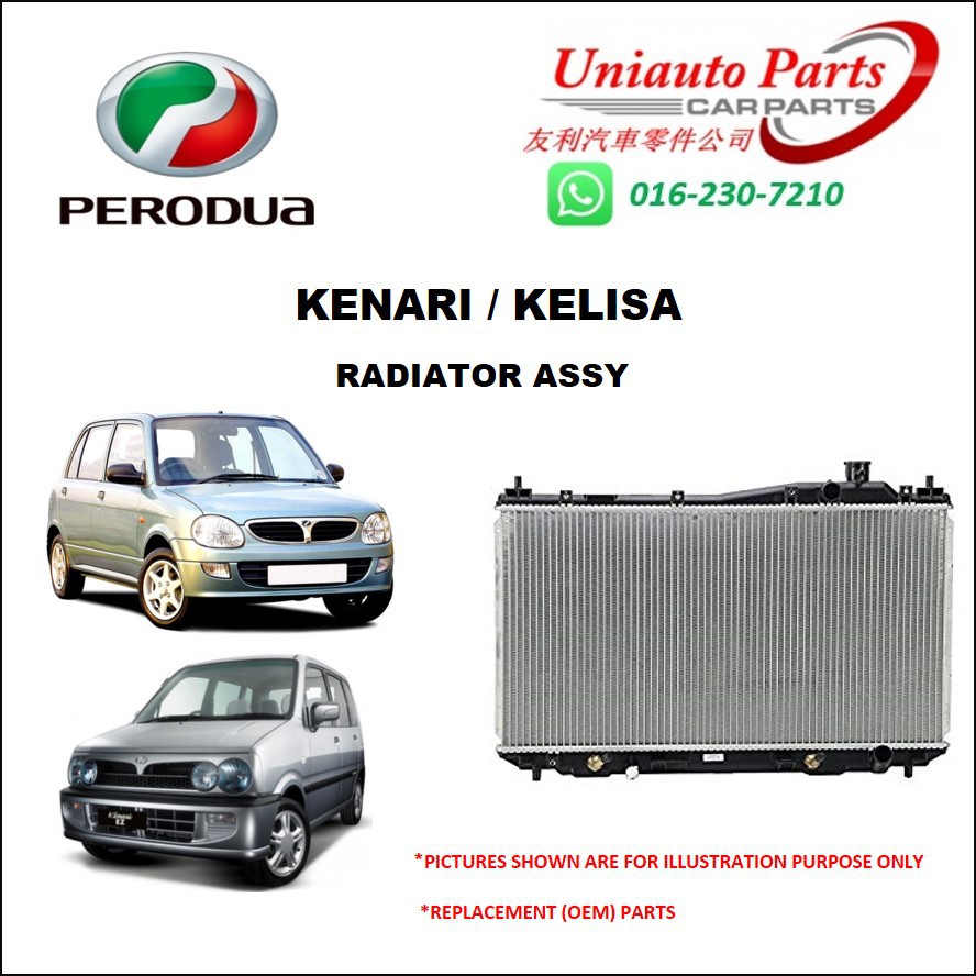 PERODUA KENARI / KELISA RADIATOR ASSY | Shopee Malaysia