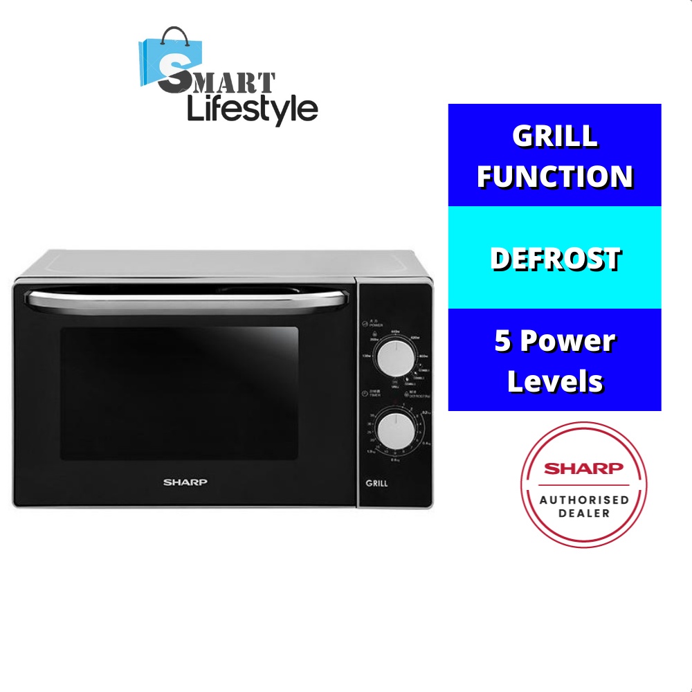 Sharp Microwave Oven With Grill (20L) R613CST Shopee Malaysia