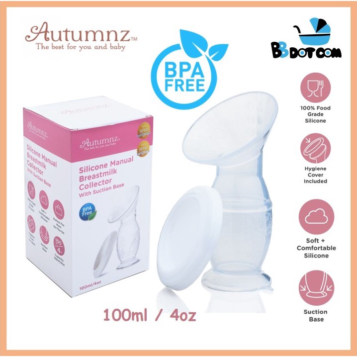 Autumnz Manual Breast Milk Collector, 100ml