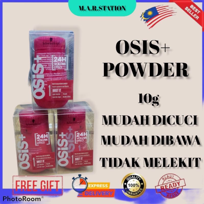 Osis + Powder 10g Waterbase Senang di Cuci | Shopee Malaysia