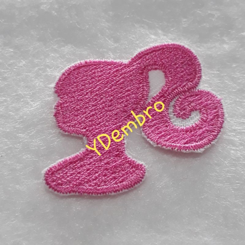 Barbie Head Cute Character Embroidered Patch | Shopee Malaysia