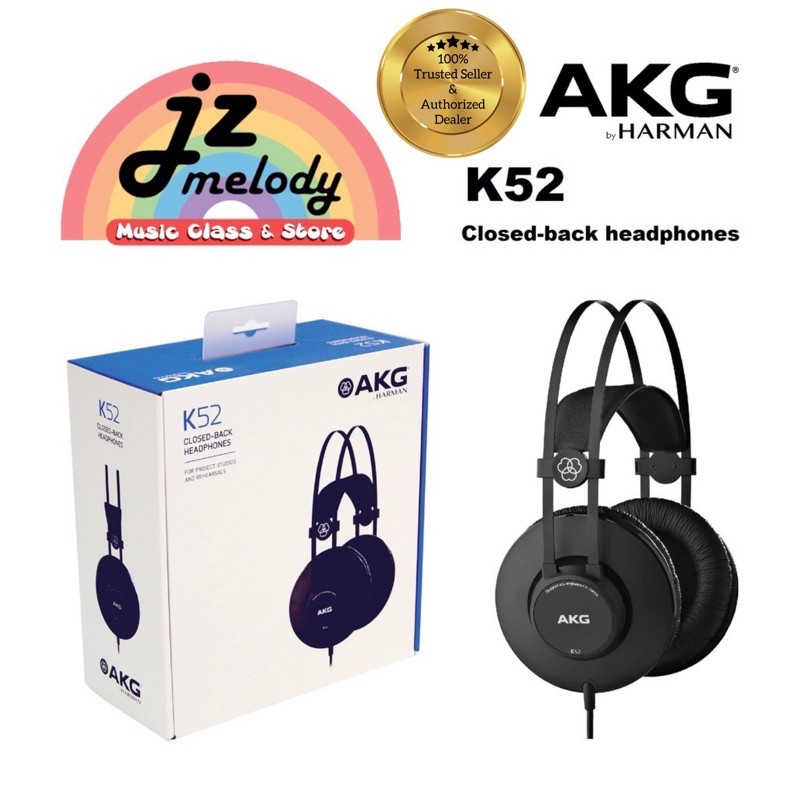 AKG K52 Professional Closed-back Headphones (AKG K 52) l Mavpro Malaysia