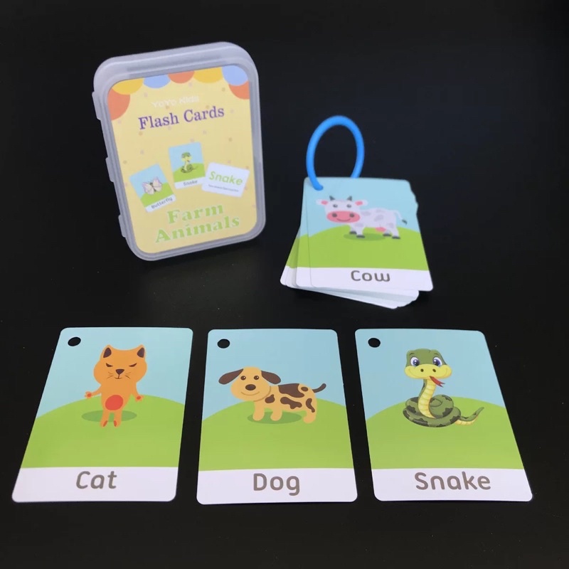 2022 Kids Learning Card ABC Alphabet number baby early learning card ...