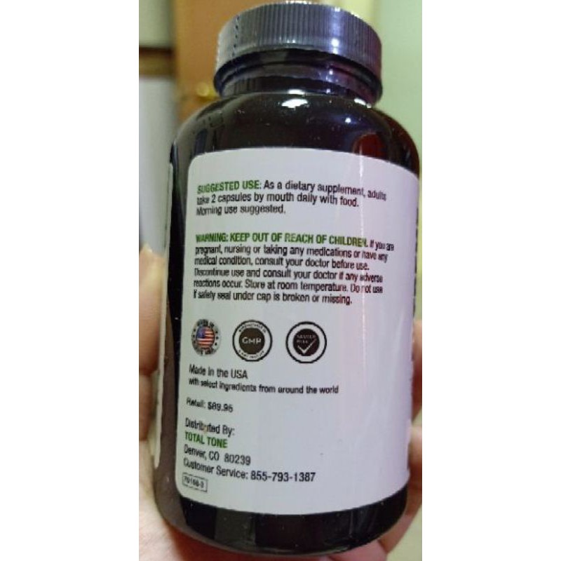 G gyde erindringer Total Tone Extreme Green Coffee Cleanse 60capsules | Shopee Malaysia