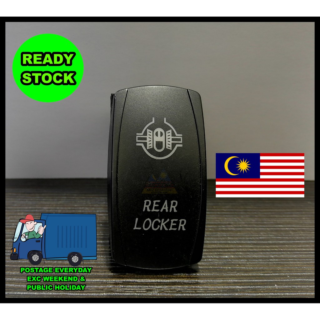 MHZ ECOVENTURE REAR LOCKER ROCKER SWITCH | Shopee Malaysia