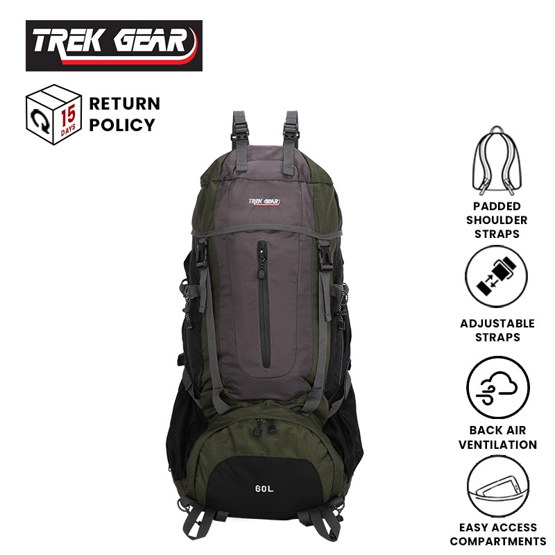 Trek discount gear backpack