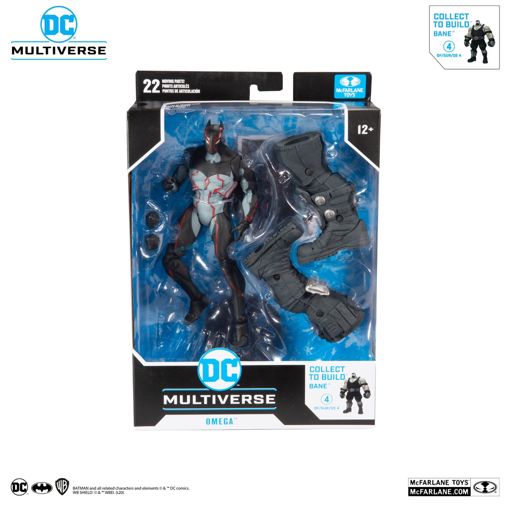 DC Mcfarlane Multiverse BATMAN OMEGA Bann Set Earth's Last Knight ...