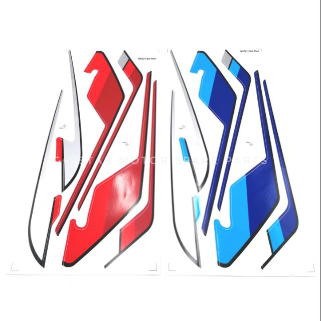 YAMAHA RXS RXS115 RXS 115 BODY STICKER COVER SET STICKER STRIPE 1 ...