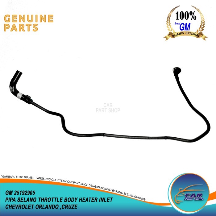 Hose Pipe THROTTLE BODY HEATER INLET CHEVROLET ORLANDO CRUZE ORI GM Shopee Malaysia
