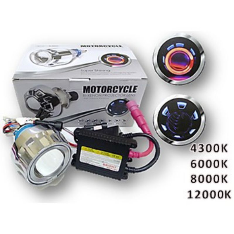 LED ACCESSORIES HEADLIGHT LENS LED PROJECTOR BI-XENON LENS 2.5 RHD FUII ...