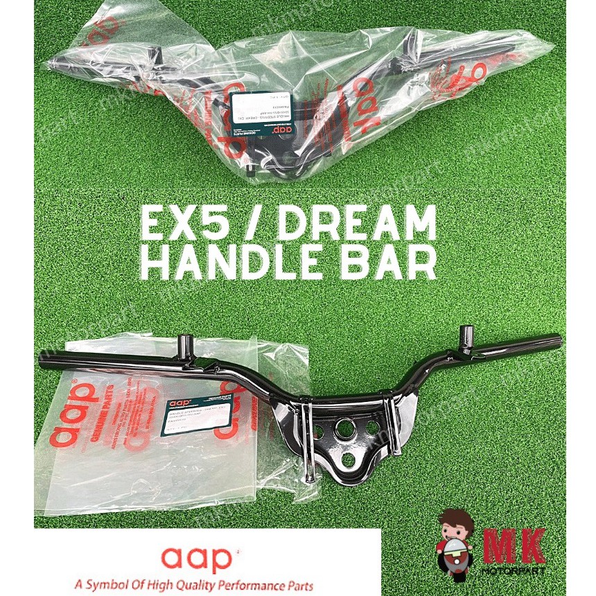 100% Original AAP Handle Steering Bar Honda EX5 , Dream Handlebar Assy ...