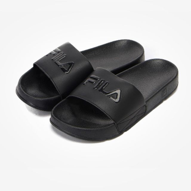 Fila slipper deals black