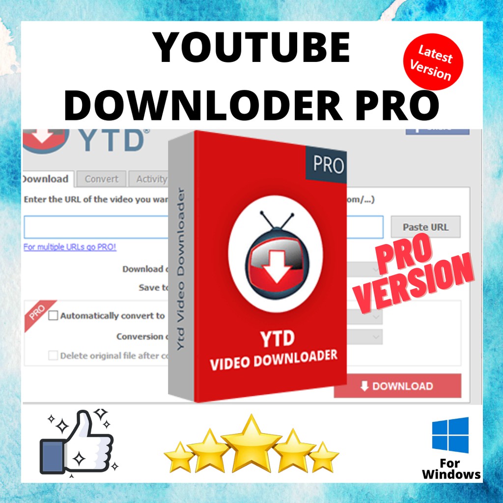YTD Youtube Video Downloader Pro 2021 v5.9.18 Full Version Windows