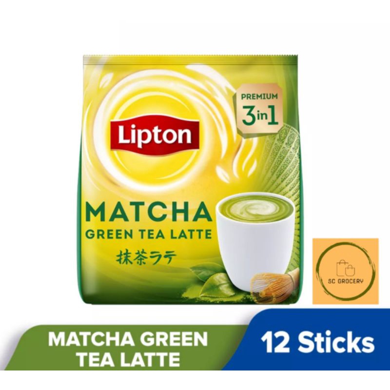 LIPTON Matcha Green Tea Latte (Exp11/2024) Shopee Malaysia