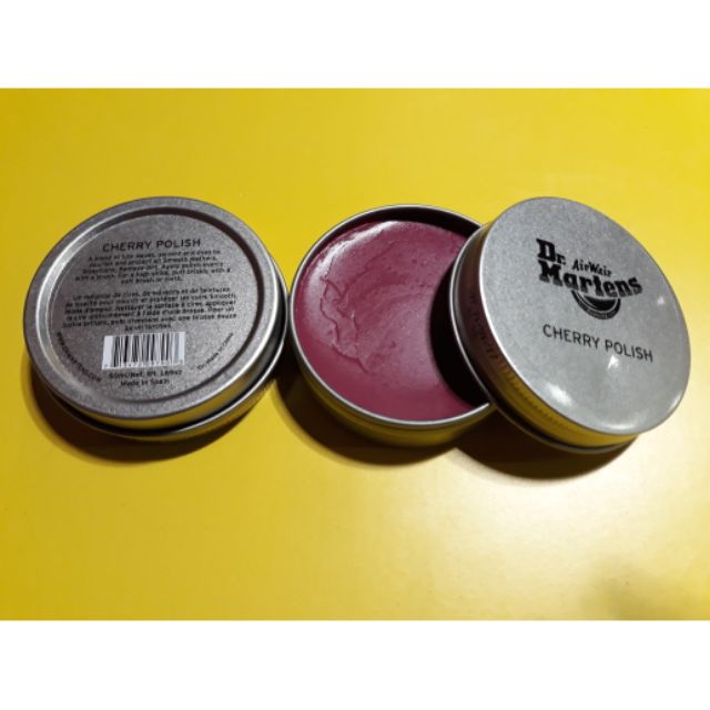 Dr martens cherry polish deals