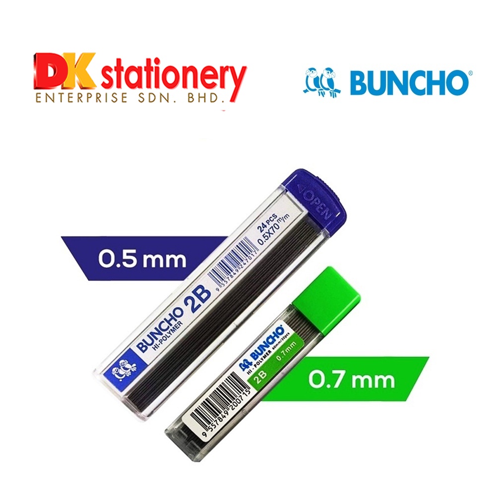 Buncho Lead I 0.5mm /0.7mm | Ceramic SS 0.5mm Pencil Lead | Shopee Malaysia