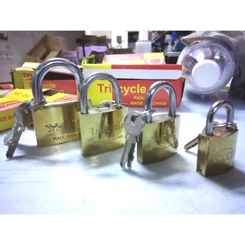 cycle padlock