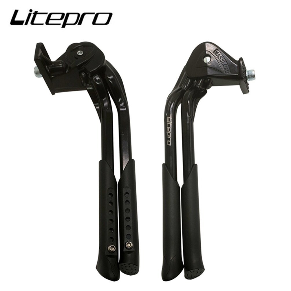 Litepro Double Kickstand Road Mountain Bicycle Foot Support Parking ...