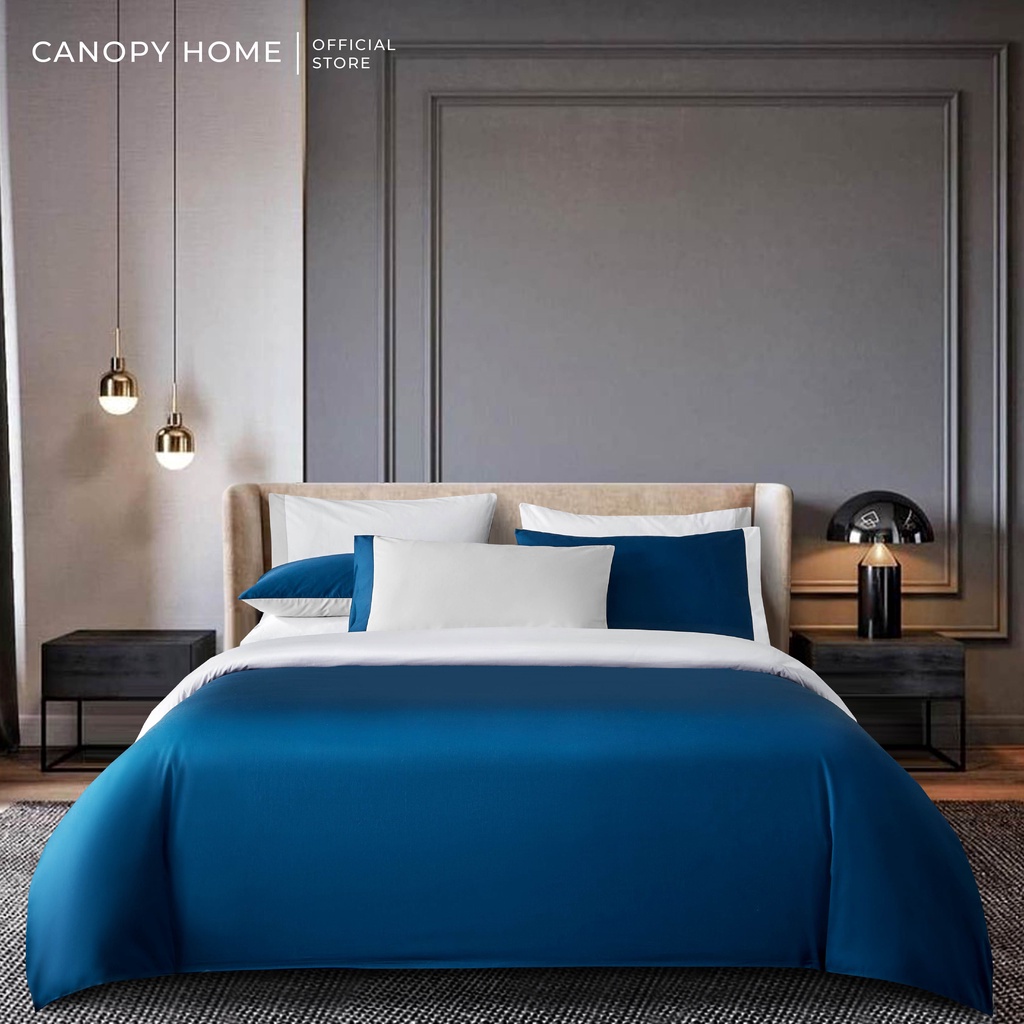 Image showcasing (Exclusive) Penthouse Living Cassio Quilt Cover Bed Set 100% USA Cotton ...