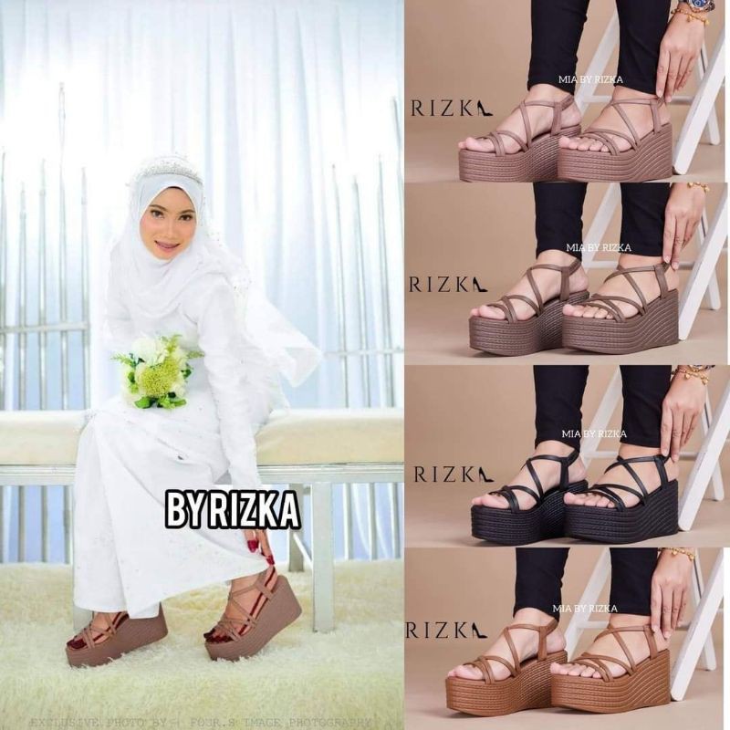 MIA WEDGES / MIA SANDALBY RIZKA READY STOCK | Shopee Malaysia