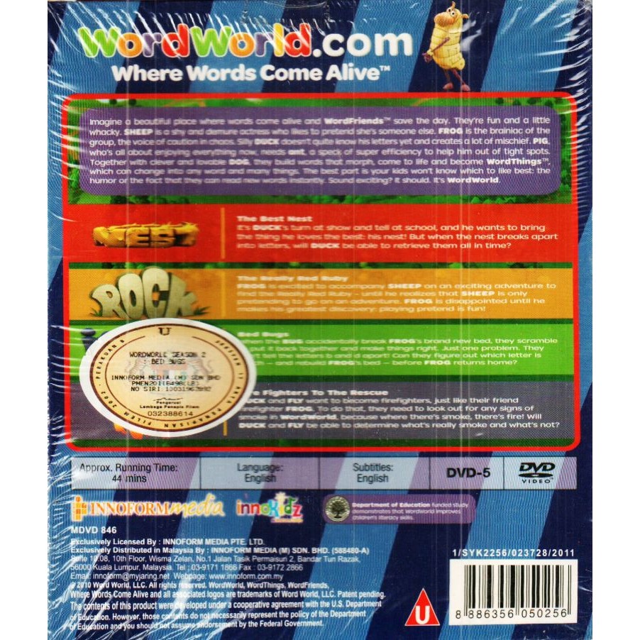 WordWorld Bed Bugs DVD | Shopee Malaysia