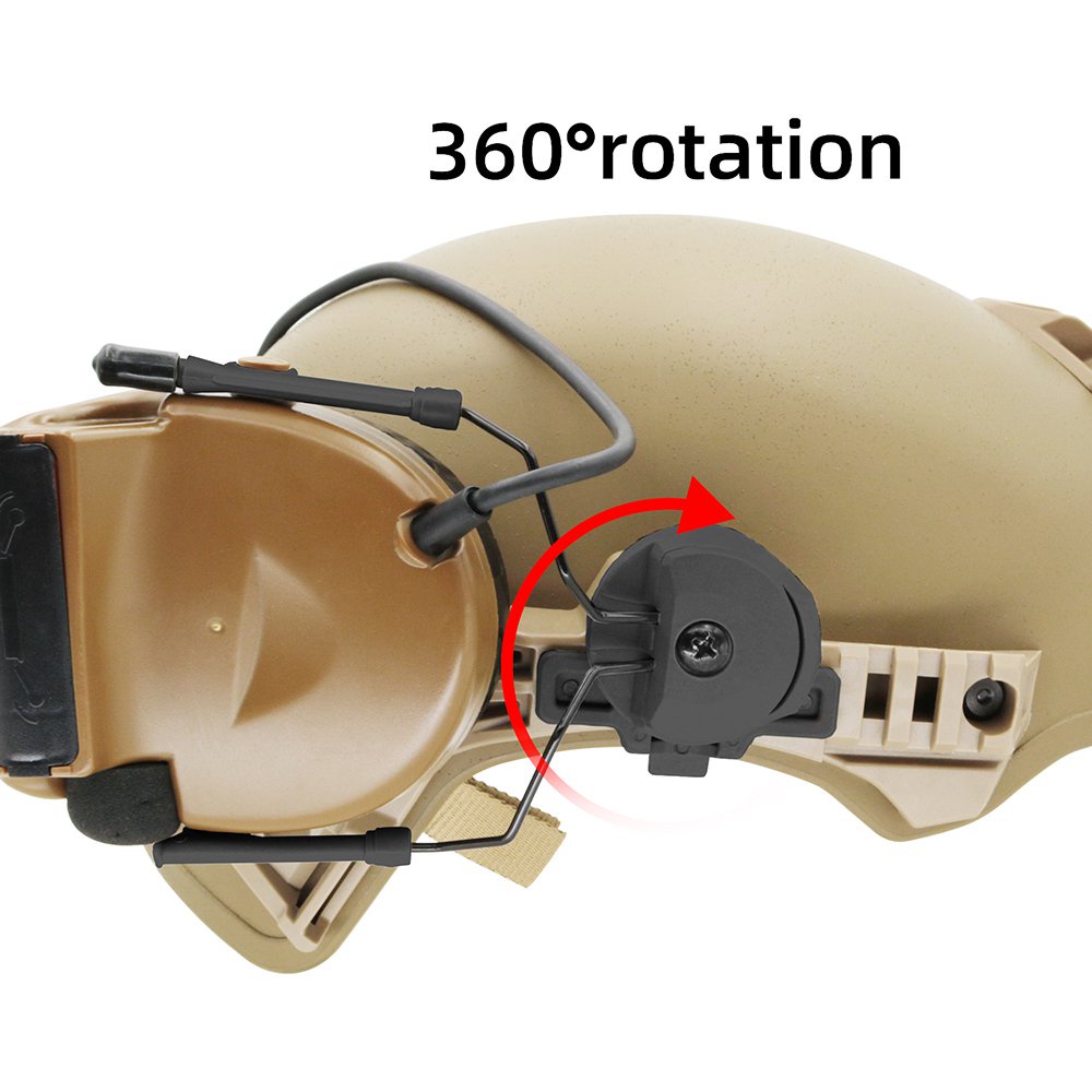 Peltor Comtac Tactical Headset Adapters COMTAC I II III Headset Holder for Tactical Team Wendy 3