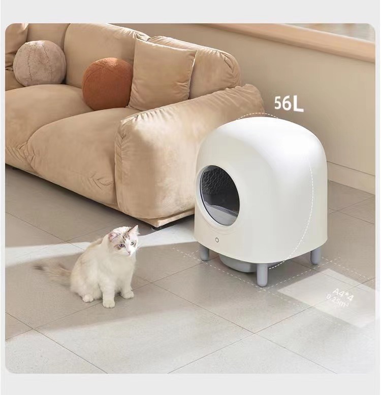Latest New Smart PETREE Pet Cat Toilet Fully Automatic Cat Litter Basin Pet Cat Litter Pot Cat